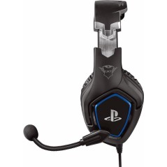 Discover the Trust GXT 488 Forze PS4 Headset - Ultimate Wired Gaming Experience in Sleek Black!